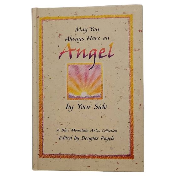 May You Always Have an Angel by Your Side Blue Mountain Arts Book Hardcover - Picture 1 of 9
